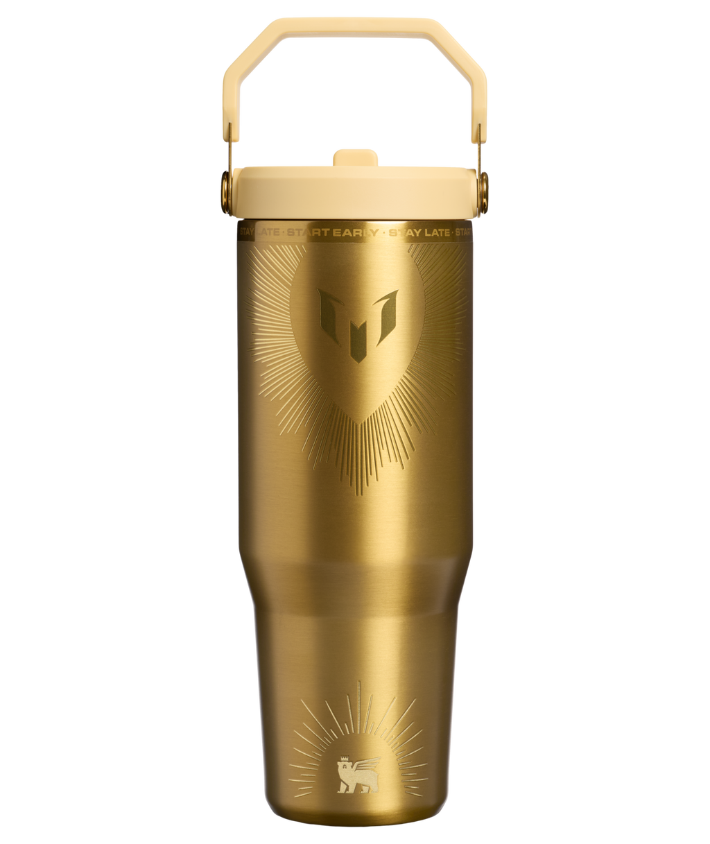 The Messi x Stanley 1913 IceFlow™ Flip Straw Tumbler