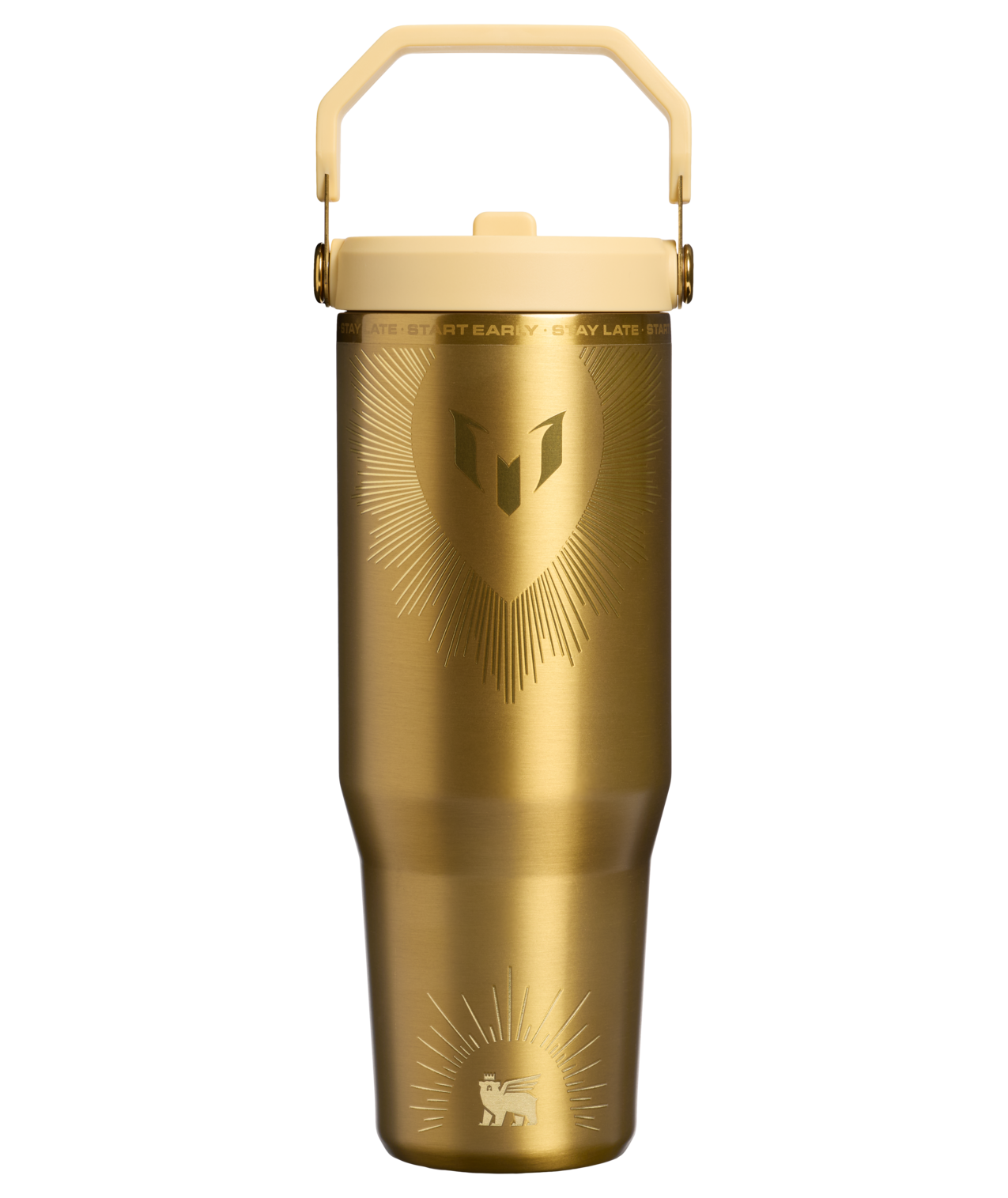 The Messi x Stanley 1913 IceFlow™ Flip Straw Tumbler