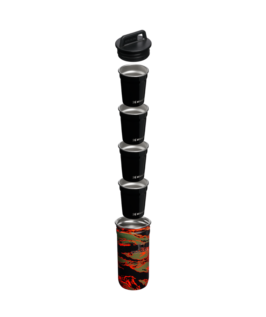 Stanley 1913 x Devin Booker The Pre-Party Flask and Shot Glass Set