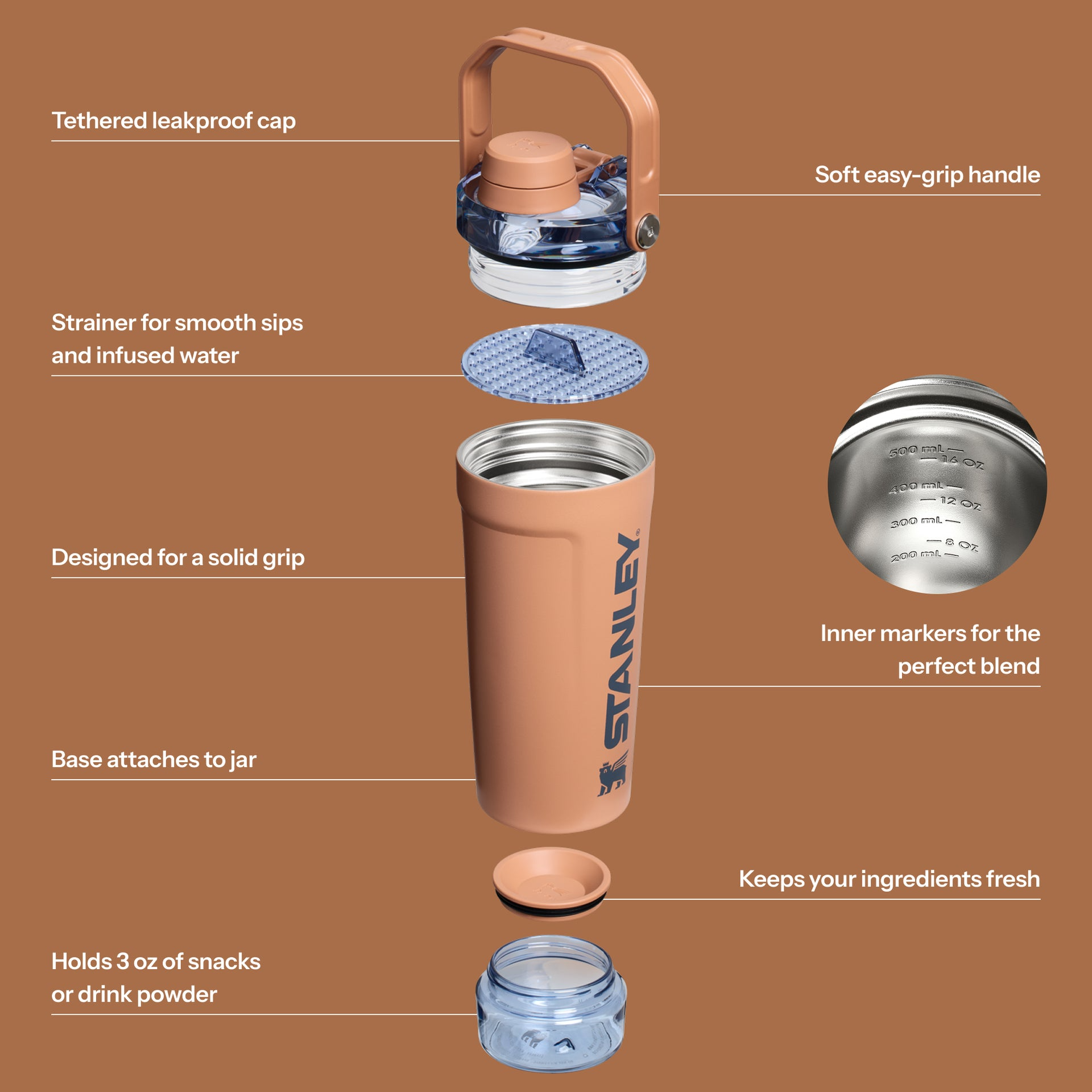 The Activate Shaker Bottle