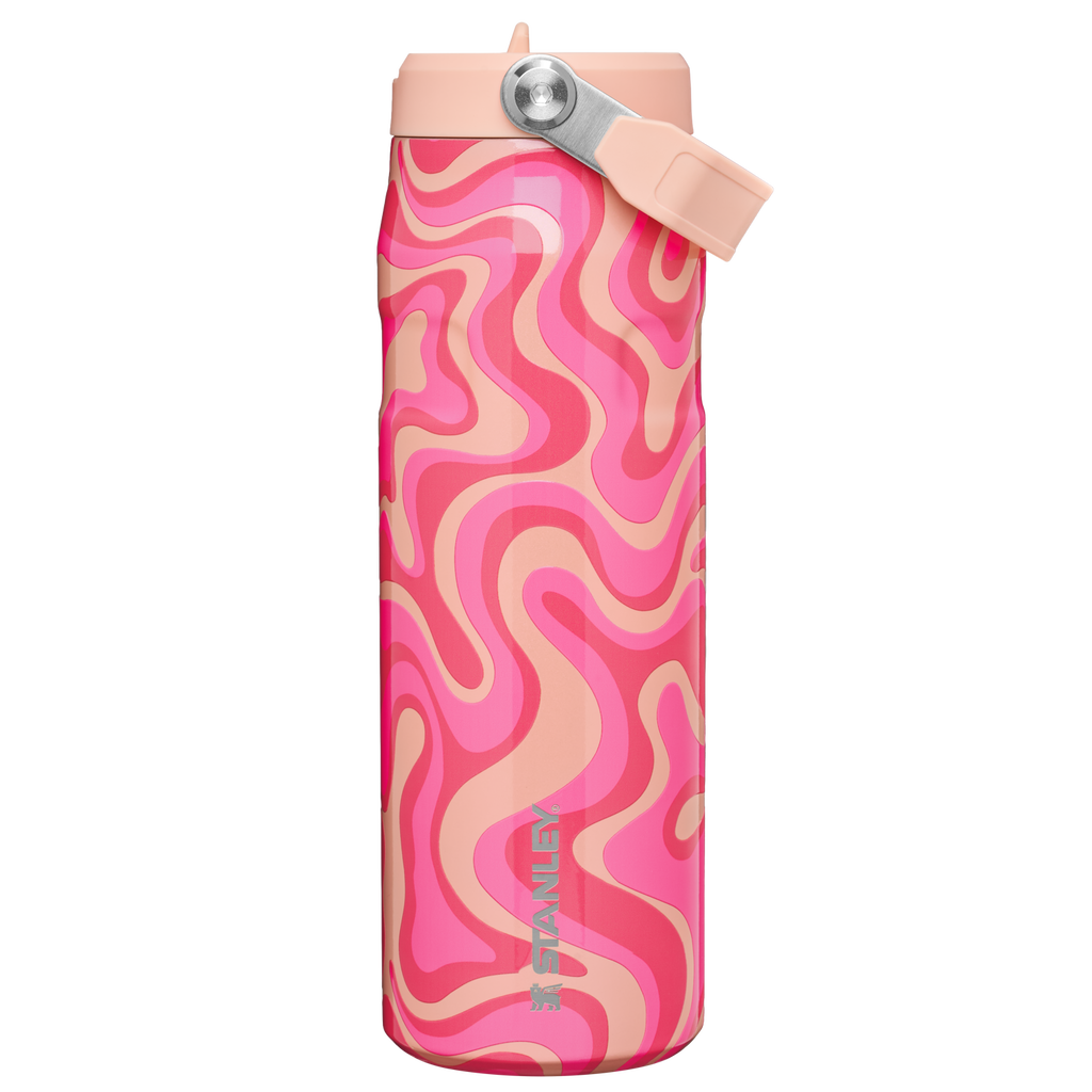 The IceFlow™ Bottle with Flip Straw Lid