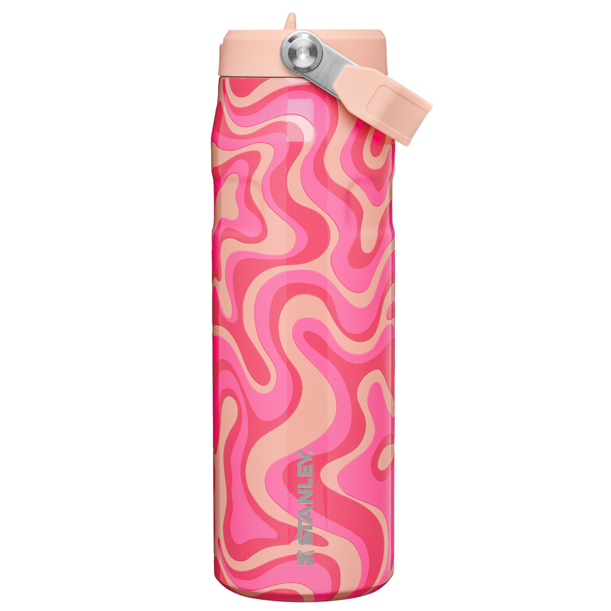 The IceFlow™ Bottle with Flip Straw Lid
