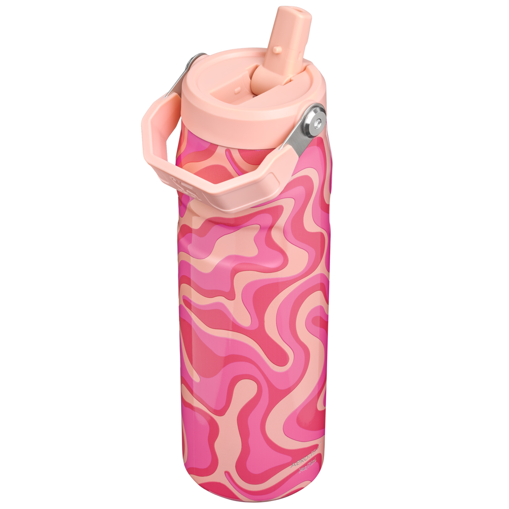 The IceFlow™ Bottle with Flip Straw Lid