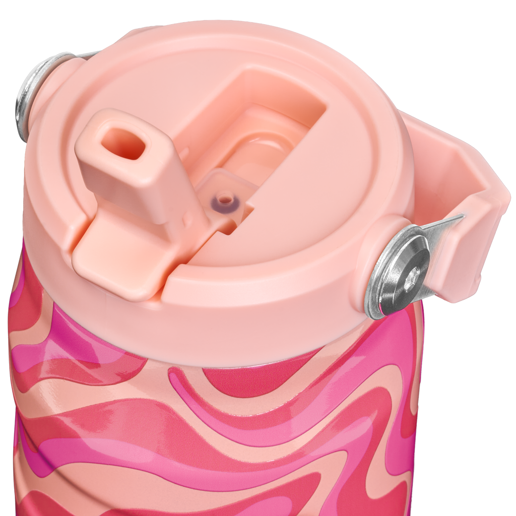 The IceFlow™ Bottle with Flip Straw Lid