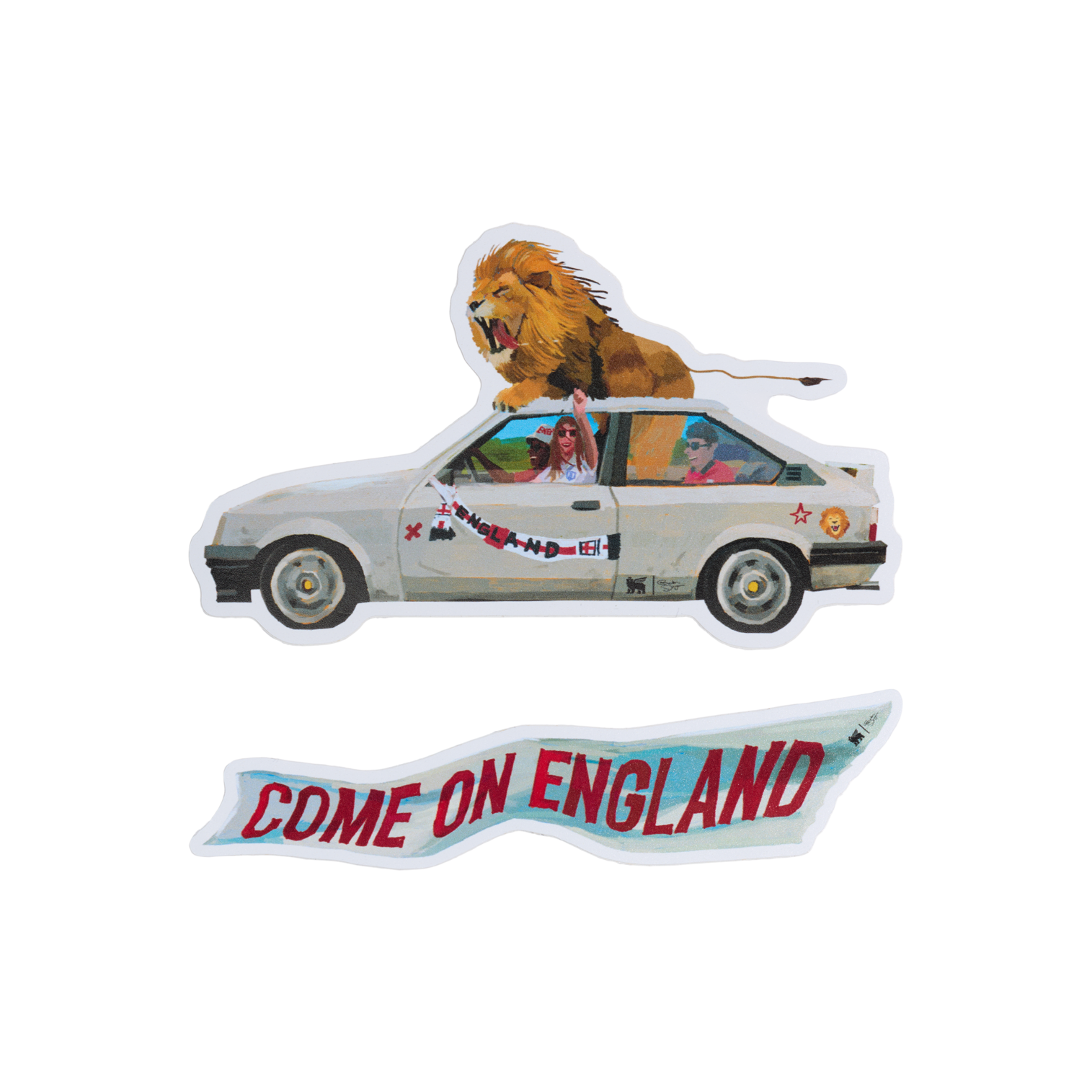 Stanley 1913 x England Fútbol Artist Sticker Pack
