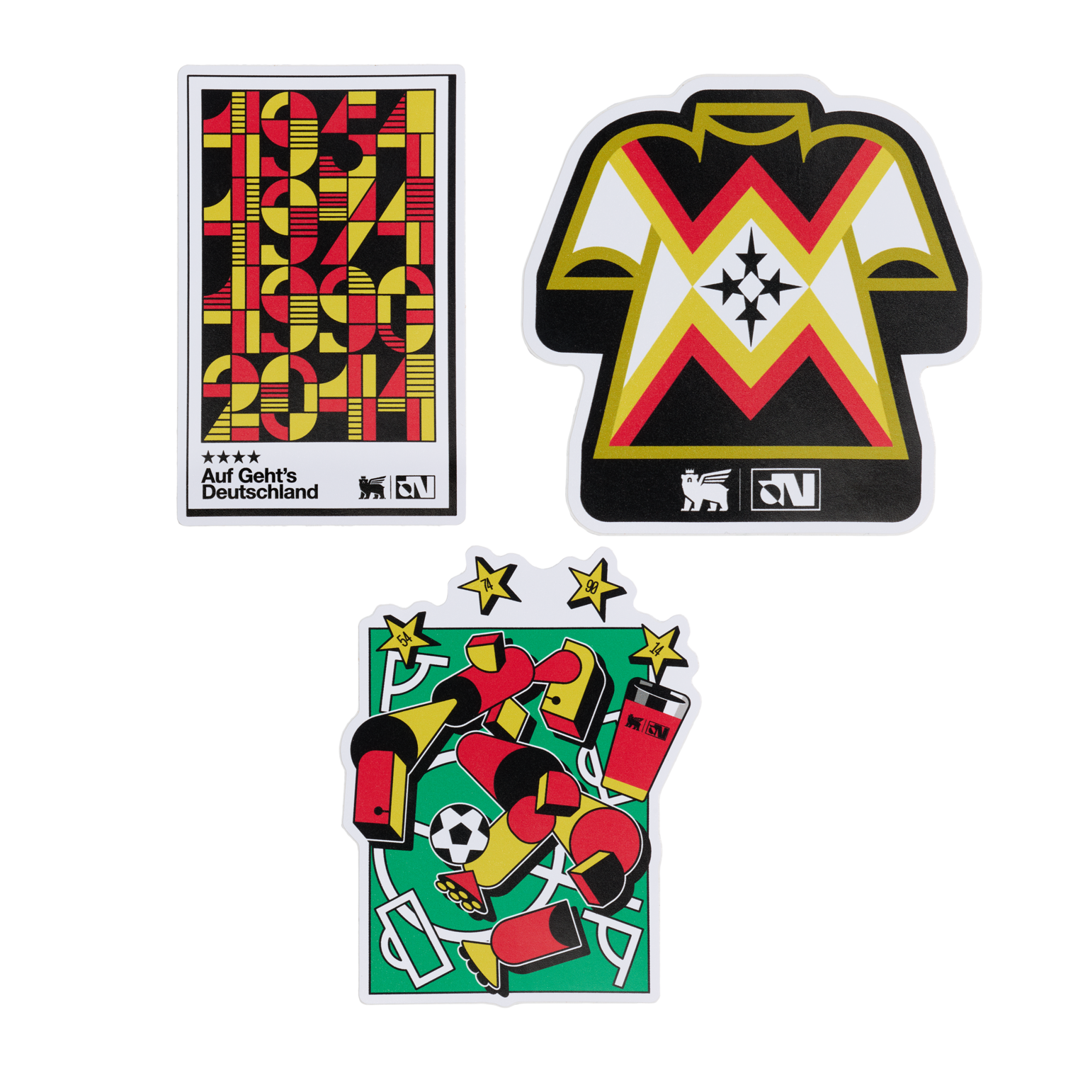 Stanley 1913 x Germany Fútbol Artist Sticker Pack