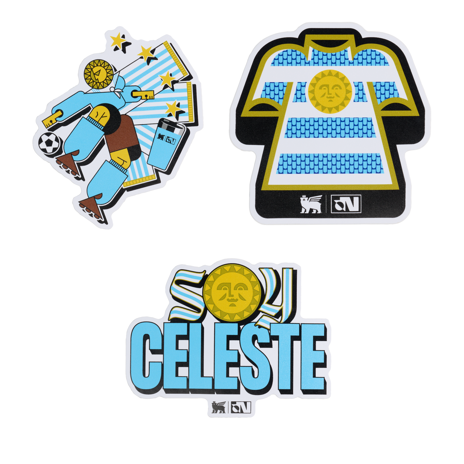 Stanley 1913 x Uruguay Fútbol Artist Sticker Pack