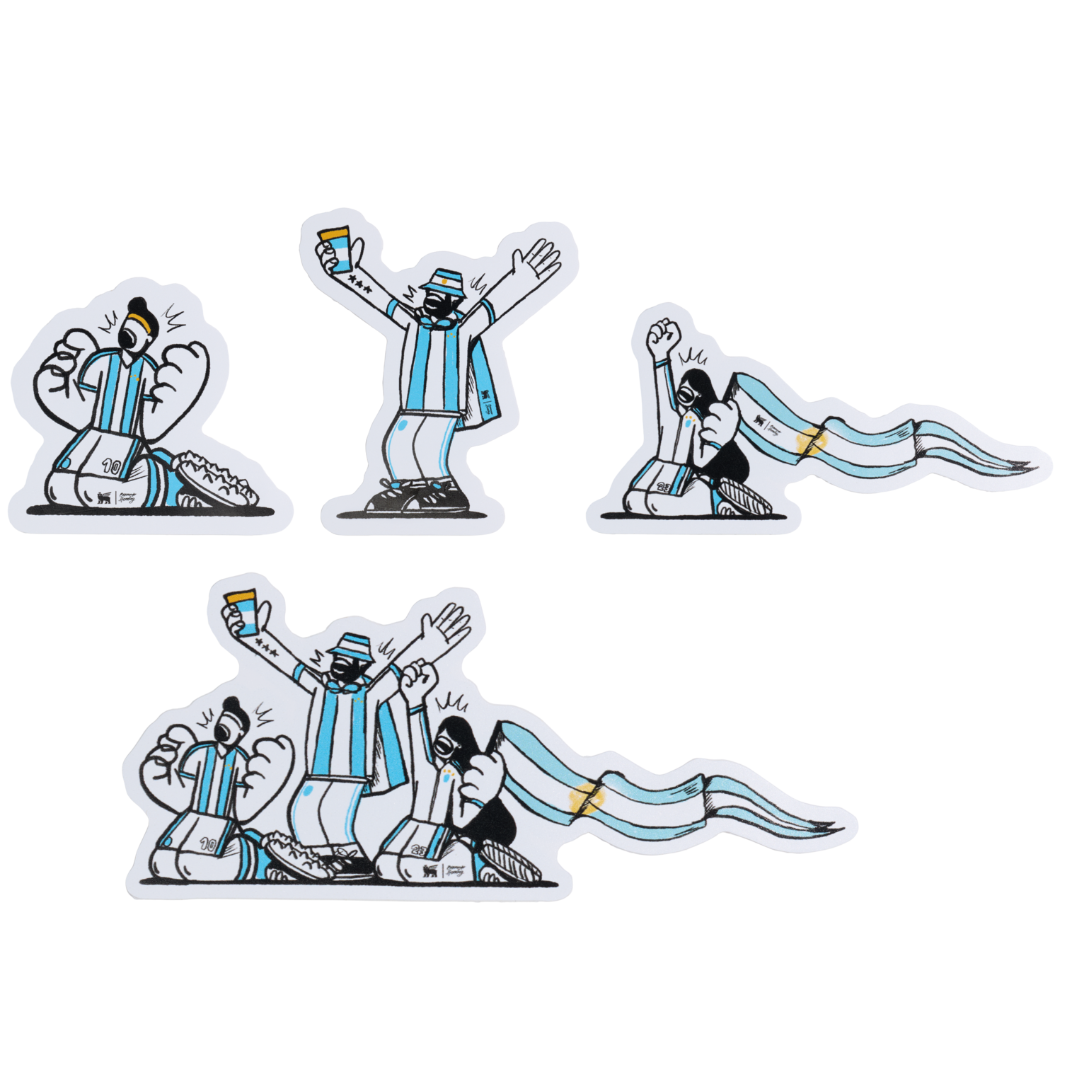 Stanley 1913 x Argentina Fútbol Artist Sticker Pack
